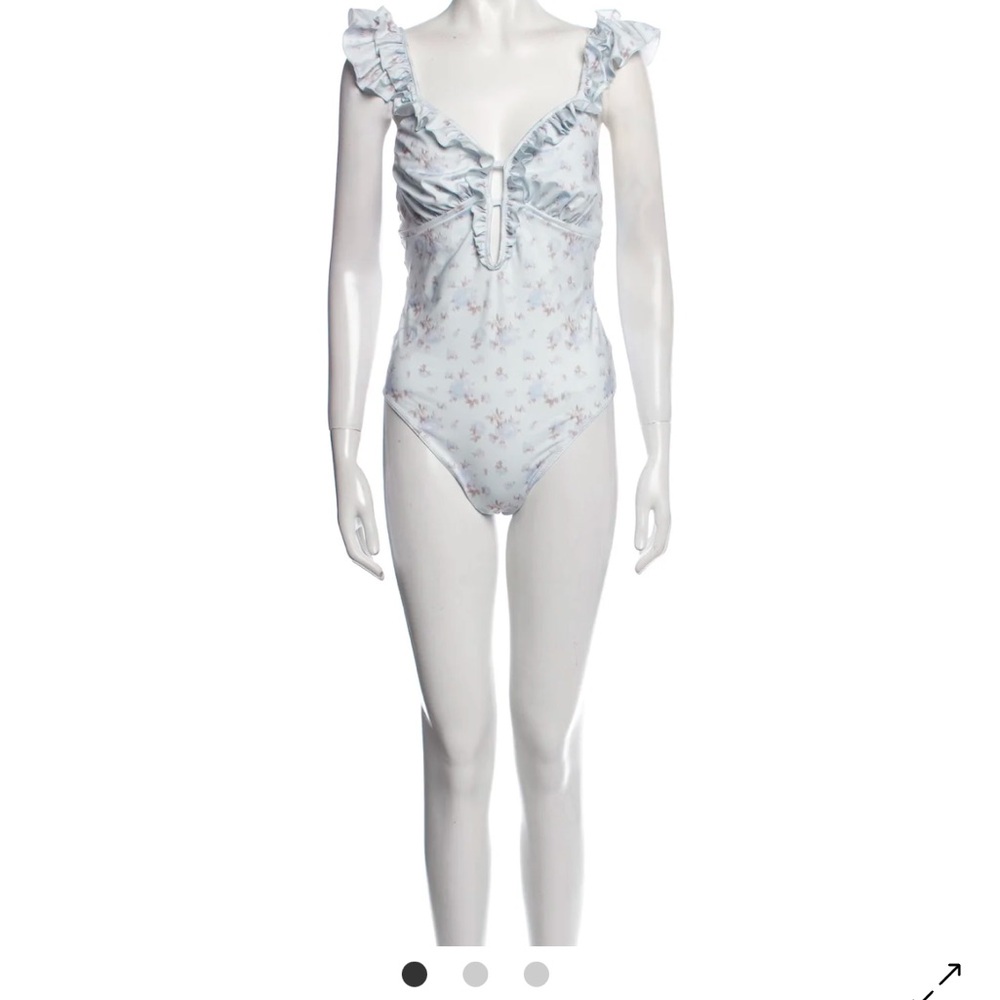 Love Shack fancy one piece swim suit size XL BNWOT